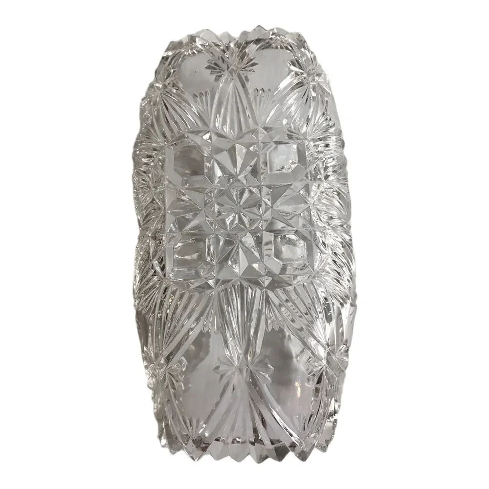 Antique Duncan & Miller Relish Dish‎ clear EAP